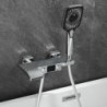 Mitigeur de salle de bain avec robinet de baignoire à cascade et douchette à main