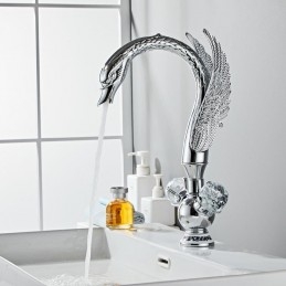 Robinet de lavabo chaud et...