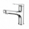 Robinet mitigeur de lavabo de salle de bain extractible eau chaude et eau froide
