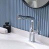 Robinet mitigeur relevable et abaissé pour robinet de lavabo de salle de bain extractible