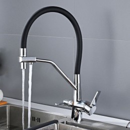 Robinet de cuisine pivotant...
