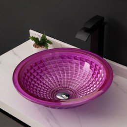Lavabo de luxe en verre...