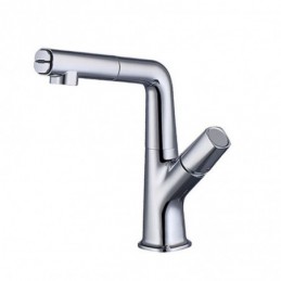 Robinet de lavabo à poignée...