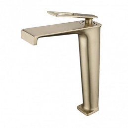 Robinet de lavabo à poignée...