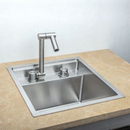 Évier simple pliable en...