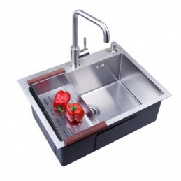 Évier de cuisine en acier...
