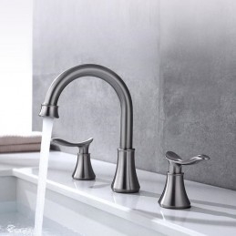 Robinet de lavabo en acier...