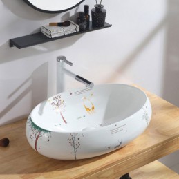 Lavabo en céramique moderne...