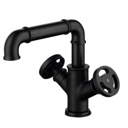 Robinet de lavabo noir...