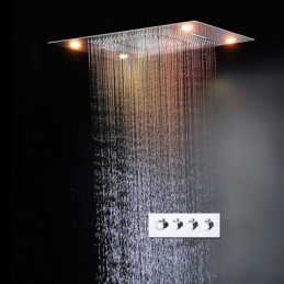 Pommeau de douche LED...