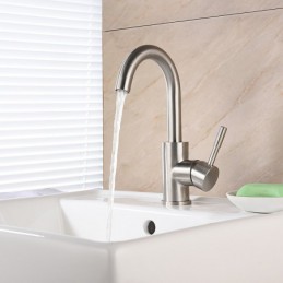 Robinet de bain brossé à...