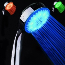 Pommeau de douche à LED...