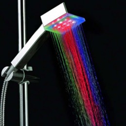Pommeau de douche à LED à...