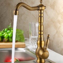 Robinet de cuisine rotatif...