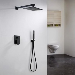 Système de douche noir...