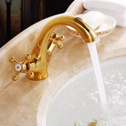 Robinet de baignoire à deux...