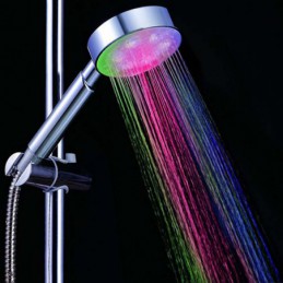 Pommeau de douche à LED à...