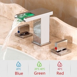 Robinet de salle de bain à...