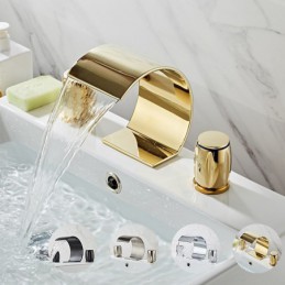 Robinet de baignoire à bec...