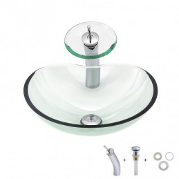 Vasque en verre trempé en...