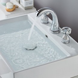Robinet de baignoire à deux...