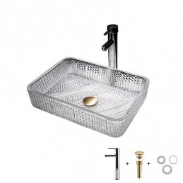 Le lavabo rectangulaire en...