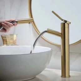 Robinet à poignée unique en...