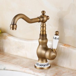 Robinet de salle de bain à...