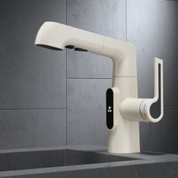 Robinet de Lavabo en Blanc...
