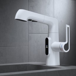 Robinet de Lavabo en Blanc...