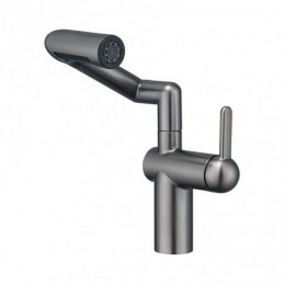 Robinet de Lavabo en Gris...