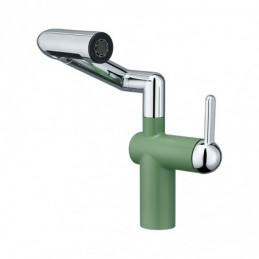 Robinet de Lavabo en Vert...