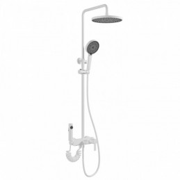 Système de Douche en Blanc...