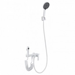 Système de Douche en Blanc...