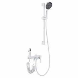 Système de Douche en Blanc...