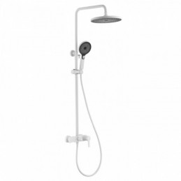 Système de Douche en Blanc...