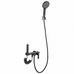 Système de Douche en Noir...