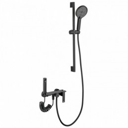 Système de Douche en Noir...